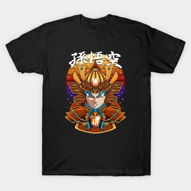 saiyan samurai T-Shirt by sober artwerk